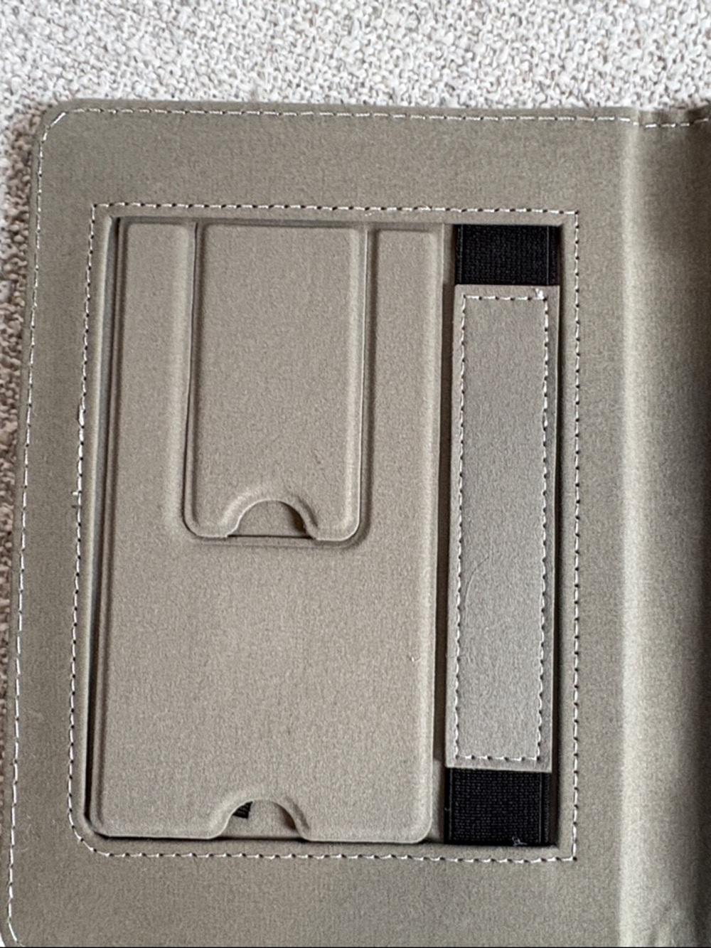 HOYIXI Dark Green Tablet Folio Case Magnetic Closure Universal 6-7 inch Kindle‎ - Picture 4 of 7